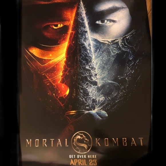 Mortal Kombat MK 27 x 40 DS Theatrical movie poster Double Sided Think u know it - Picture 4 of 12